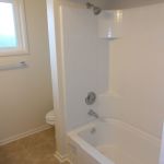 Completed tub and shower surround