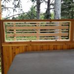 privacy panel close up